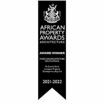 <center>2020 AFRICA AND ARABIA PROPERTY AWARDS: 76 CORLETT DRIVE</center>