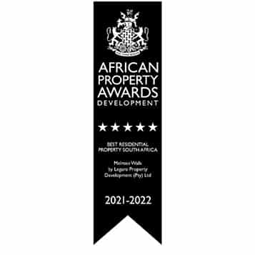 <center>2021 AFRICA AND ARABIA PROPERTY AWARDS: MELROSE WALK, 5-STAR WINNERS</center>
