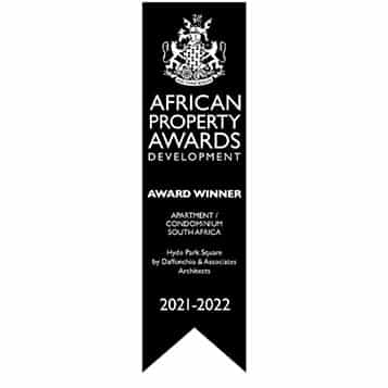<center>2021 AFRICA AND ARABIA PROPERTY AWARDS: HYDE PARK SQUARE</center>